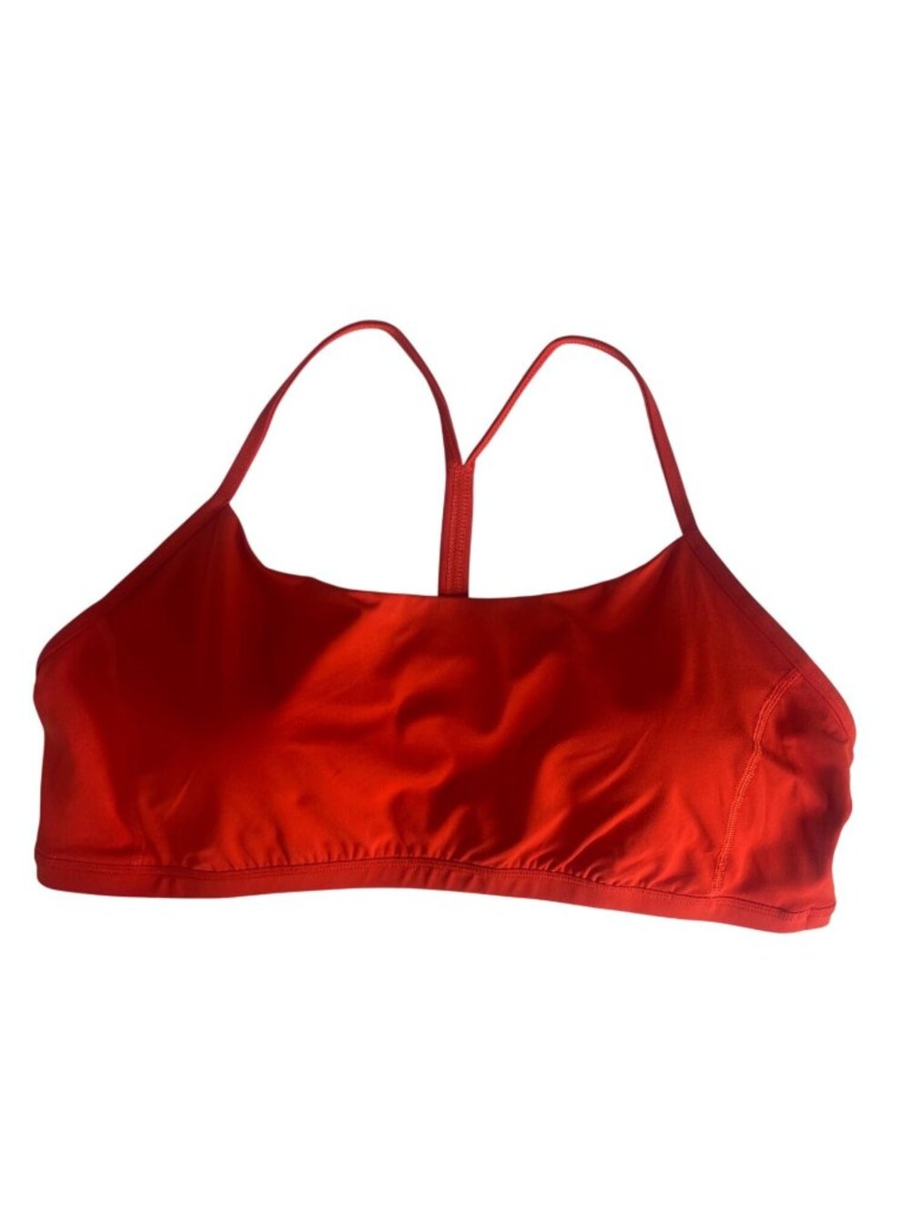 Essentials Strappy Sports Bra XXL‎ Orange Activewear Workout Gym